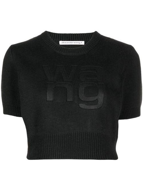 T-shirt in maglia ALEXANDER WANG | 4KC4231021001